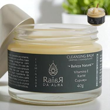 Imagem de RAIAR DA ALMA Cleansing Balm - Demaquilante e Limpeza Facial, com Vitamina E, Karité, Cupuaçú e Óleos Essenciais - Purifica, Nutre e Revitaliza. Natural e Vegano.