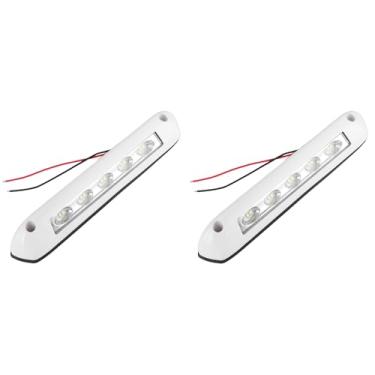 Imagem de Acouto 2PCS 12V 24V RV LED Luz Universal 8W Toldo Varejo Lâmpada Bar Motorhome Iluminação Ao Ar Livre RV Peças De Reposição