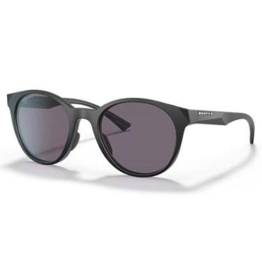 Imagem de Óculos de Sol Oakley Spindrift Matte Black Prizm Grey-Feminino