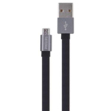 Imagem de Cabo Micro Usb 1.2m Philips Série Premium Alumínio Dlc2518f