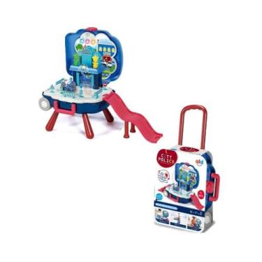 Imagem de Brinquedo Maleta Policial Infantil Portátil Baby Style