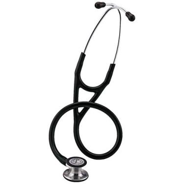 Imagem de Estetoscópio Littmann Cardiology IV Preto Inox Escovado 6152