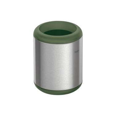 Imagem de Lixeira Inox Tramontina Portofino Lyf com Acabamento Acetinado e Aro em Polipropileno Sem Tampa 7 L