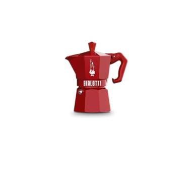 Imagem de Bialetti, Cafeteira Moka Express Exclusive Vermelha 3 Xicaras