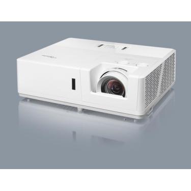 Imagem de Optoma Projetor DLP 3D ZU607T - 16:10 - Branco - Alto alcance dinâmico (HDR) - frontal, teto frontal - Modo normal de 30.000 horas - 300.000:1 - 6500 lm - HDMI - USB - Rede (RJ-45) - Jogos, local
