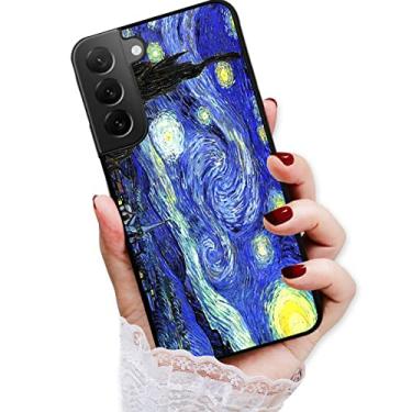 Imagem de Para Samsung A35, para Samsung Galaxy A35 5G, capa traseira macia protetora durável, HOT12722 Van Gogh Starry Night 12722