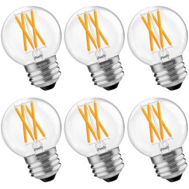Imagem de Lâmpadas LED BLINGCOLOR G16.5 6W 2700K 600lm reguláveis, pacote com 6