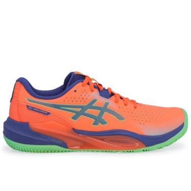 Imagem de Tênis Asics Gel Challenger 15 Padel Laranja e Azul