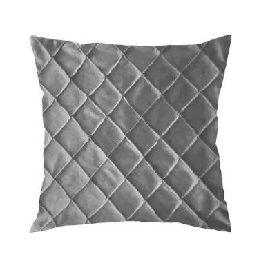 Imagem de Capa de Almofada Cantone 40cm x 40cm - Jolitex, CINZA