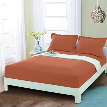 Imagem de Mocassi California King Lençol com elástico alto para resfriamento de até 40,6 cm - Hotel Luxury 1800 Premier - Lençóis mais macios - Resistente a vincos - 1 lençol de baixo com elástico, Cali King