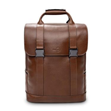 Imagem de Mochila de Couro Pampas Côrtes, Originais iPlace, Marrom