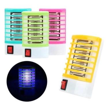 Imagem de Repelente de tomada led eletronico matador de instos mosquitos luminar