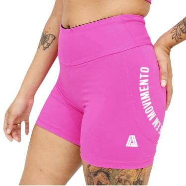Imagem de Short Feminino Suplex Fitness Insanity Curve, Rosa, G