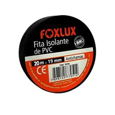 Imagem de Fita Isolante Antichamas Preta 19mm x 20m - Foxlux
