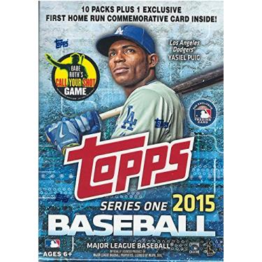 Imagem de Topps MLB 2015 Baseball Series 1 Blaster Relic, pequeno, multicolorido
