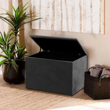 Imagem de Puff Baú Retangular Decore Seu Escritório Quarto Sala Cozinha - Realiz