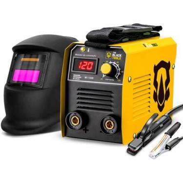 Imagem de Máquina Inversora De Solda Portatil 120a 220V Com Mascara De Solda - T