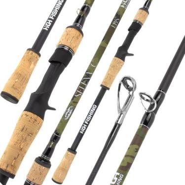 Imagem de Vara de Pesca Grafite Tubular Camuflada Selena de Carretilha - HIGH FI