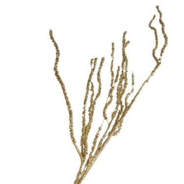 Imagem de Galho Decorativo Silicone Champanhe 90cm 90cm - Carmella Presentes