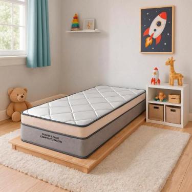 Imagem de Colchão Solteiro Active Molas Ensacadas 88x188x28 - Bom Pastor