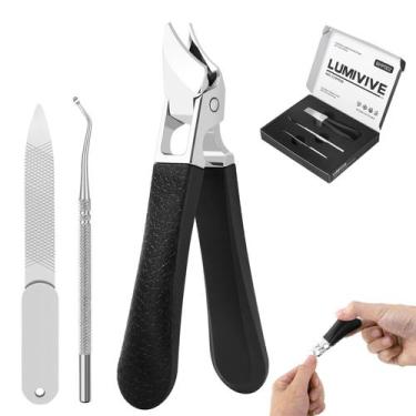 Imagem de Cortadores de unhas Sharp Slanted Slant Curved Blade Thick Nails - LUM