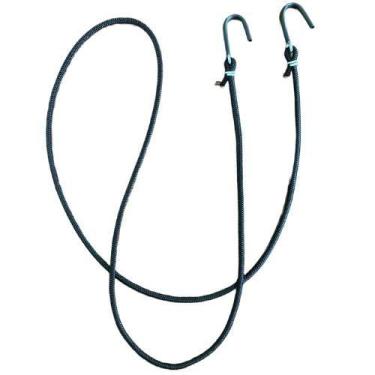 Imagem de Elástico Convencional Ganchos de Ferro 1,5mt para Carrinho e Bike Com 