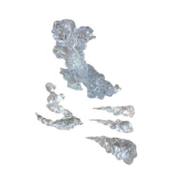 Imagem de menolana Modelo de efeito de fumaça, adereços de cena, decoração criativa portátil engraçada, brinquedos de fundo para bonecos de ação, prateleira de casa,