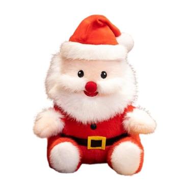 Imagem de Yunhgft Decoração de Natal de Pelúcia de Papai Noel, Fofa para Meninos E Meninas, Boneca de Pelúcia Macia, Papai Noel com Chapéu para O Feriado, Interno, de M