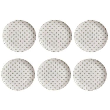 Imagem de Conjunto De Pratos Rasos 06 Peças Coup Grêta Porto Brasil