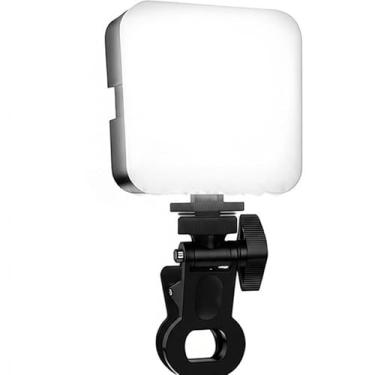 Imagem de Luz LED Portátil ZB01/ZB02 com Tripé 1m – Iluminação para Vídeo, Foto e Lives(1 LED A PILHA)