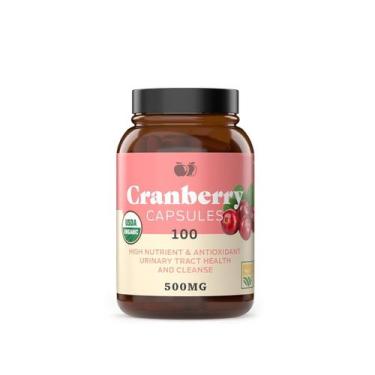 Imagem de Suplemento de produtos naturais completos de cranberry orgânico 100 cá