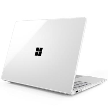 Imagem de Mektron Capa transparente para laptop Microsoft Surface 2025, Windows 11 Copilot+ PC Surface Laptop 13 polegadas, capa para tela sensível ao toque compatível com o modelo 2095, transparente