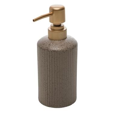 Imagem de WOLFF - Porta Sabonete Líquido Lines 7cm x 17cm Bege Cerâmica