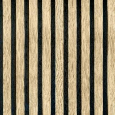 Imagem de ESSMOKO Papel de parede 2 rolos de grade de madeira efeito 3D PVC impermeável papel de parede autoadesivo para sala de estar, quarto e cozinha adesivos de fundo original cor de madeira 45 * 500 cm*2