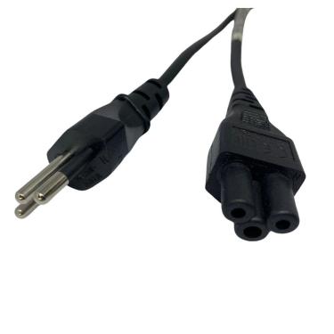 Imagem de Cabo De Força Tripolar 1,2M Home Theater Notebook Tv Samsung