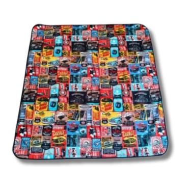 Imagem de Esteira Para Casal Praia E Piquenique - ConfortáVel, ImpermeáVel E Estilosa, Ideal Para Um Dia RomâNtico Ao Ar Livre(Vintage)