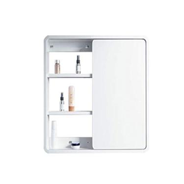 Imagem de AKALNNB Armários espelhados de aço inoxidável para banheiro montado na parede, pequeno apartamento, banheiro, armário de banheiro