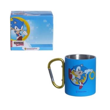 Imagem de Caneca Mosquetão 300ml Sonic Zona Criativa - 10026014