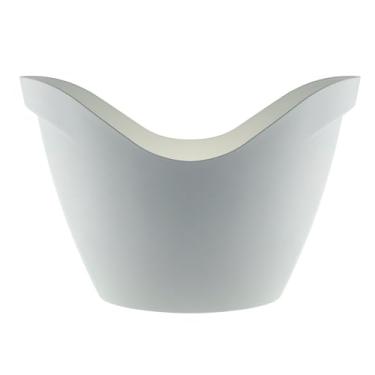 Imagem de Wave Champanheira Design Moderno, 8L de Capacidade, 39.5 x 18 cm, Acabamento Premium sem Rebarbas (BRANCO)