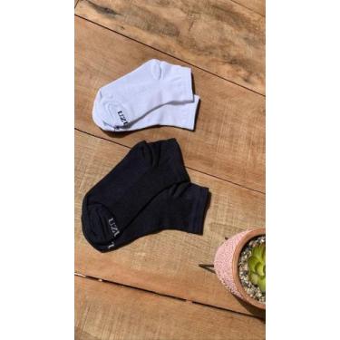 Imagem de Meia soquete dray fit - UZUAL , Branco, 38/42