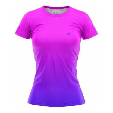 Imagem de Lusa Academia Feminina Fitness Camiseta Treino Funcional - Efect, Rosa