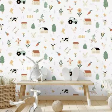 Imagem de Papel de Parede HF Petit Infantil Colorido 51507