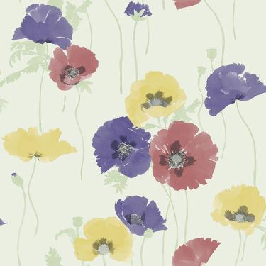 Imagem de Papel de Parede A Maze Flores Coloridas AM22702 - Rolo: 10m x 0,53m