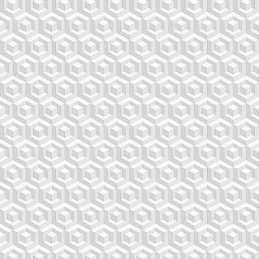 Imagem de Papel de Parede Fiesta Modern Geométrico 3D Cinza 543211 Fiesta Modern 543211