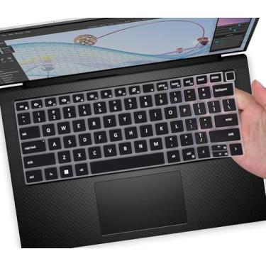 Imagem de CaseBuy Capa Protetora Para Teclado De Laptop Dell Precision 14 5470 5480 5490, 5680 5690 16 Polegadas - Preta