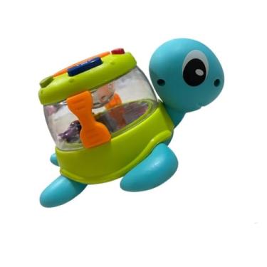 Imagem de Brinquedo Musical Para Bebê Luzes Sons Tartaruga Caranguejo Primeira Infancia