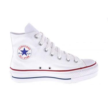 Imagem de Tênis Converse All Star Chuck Taylor Platform HI Branco Marinho CT04940003
