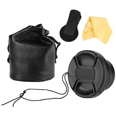 Imagem de Lente Super Grande Angular 0,39X, Lente De Câmera De Telefone, Lente Macro E Grande Angular Para Câmeras DV E Telefones Celulares Com Clipe De Telefone De 37 Mm