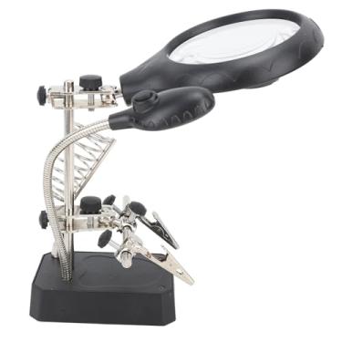 Imagem de Yunir Alto Brilho LEVA LIMPELANTE DE SOLVAÇÃO DE SOLDA DE LEVAÇÃO Soldagem DE Ampliação Precisa Stand para Entusiastas DE Bricolage AA Operado por Bateria Leve