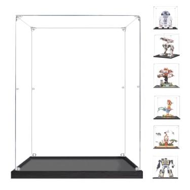 Imagem de BOOVAX Display Case for Lego-75308/75335 - Clear Acrylic Display Box Compatible with [R2-D2/BD-1] (25x25x35cm / 9.8x9.8x13.8 inch)